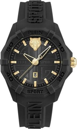 Plein Sport Rond Analoog Horloge - Dames - Outdooraccessoires - Zwart - ONE Size - Fitness