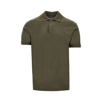 Emporio Armani Travel Essential lyocell and cotton polo Man XXL