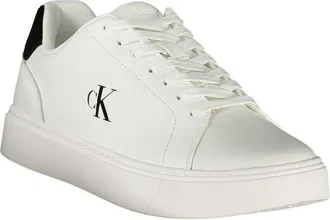 Calvin Klein Lace-up Logo Sneaker - White