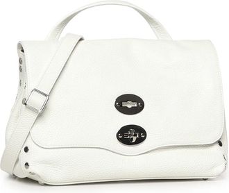 Zanellato Handtas - Dames - Handtassen - Wit - ONE Size - Leer - Tassen