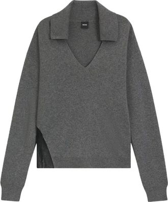 HUGO BOSS Mujer, Jerseys, Gris, Talla: M