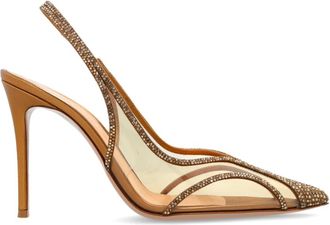 Gianvito Rossi Dames, Schoenen, Beige, Maat: 36 EU Leer