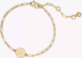 Kate Spade New York Initial G Chain Bracelet