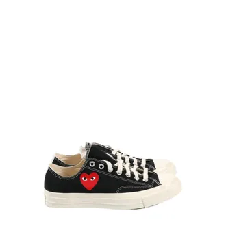 Comme Des Gar&ccedil;ons Sneakers, female, Black, Size: 8 1/2 US Chuck Taylor Low-Top Sneakers