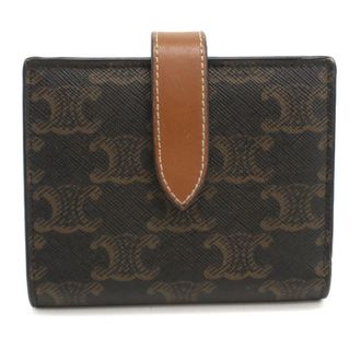 Celine Brown Pvc Wallet (Bi-Fold) (Pre-Owned)