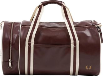 Fred Perry Verstelbare sporttas met afneembare riem - Heren - Weekendtassen - Rood - ONE Size - Polyester - Tassen