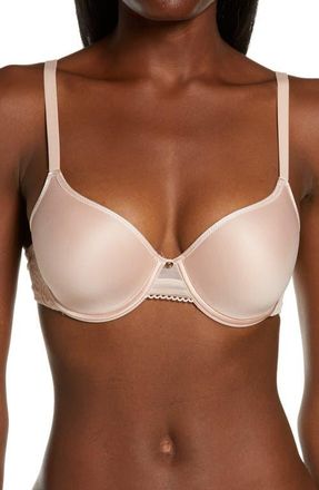 Chantelle C Jolie Comfort Convertible T-Shirt Bra in Rose at Nordstrom, Size 30E