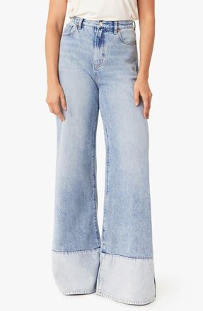 Habitual Emerson Cuff Flare Jeans in Aire at Nordstrom, Size 30