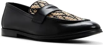 Aldo Fano Leather Penny Loafer in Black at Nordstrom, Size 10.5