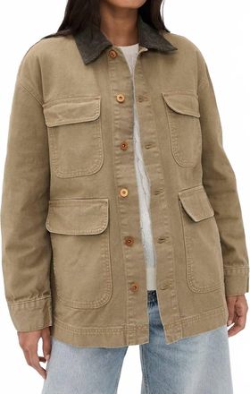 Slvrlake Denim Hayden Chore Coat In Sawtooth Canyon