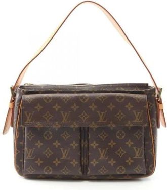 Louis Vuitton Pre-owned Handbags, female, Brown, Size: ONE SIZE Pre-owned Canvas louis-vuitton-bags
