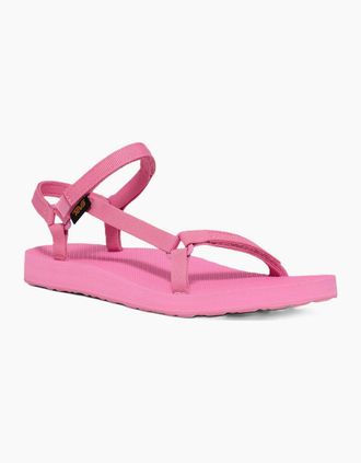Teva Womens Teva Original Universal Slim Womens Fuchsia Pink Sandals - Size: 7