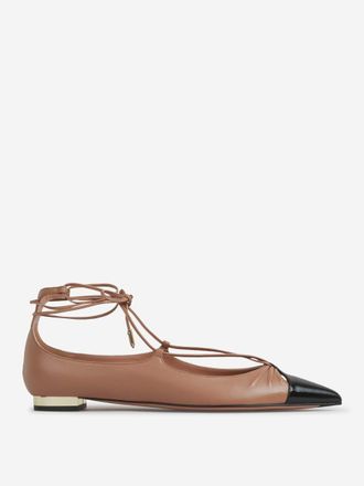 Aquazzura Gabi Strip Ballerinas