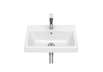 Roca Lavabo Mural The Gap 450x420mm Con Juego Fijaci&oacute;n Blanco