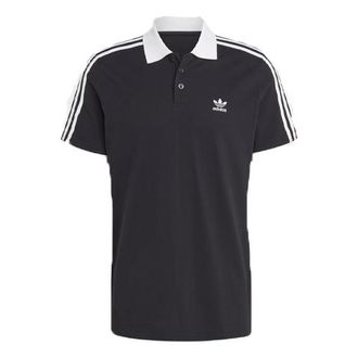 adidas originals Adicolor Classics 3-Stripes Polo Shirt Black IL2501