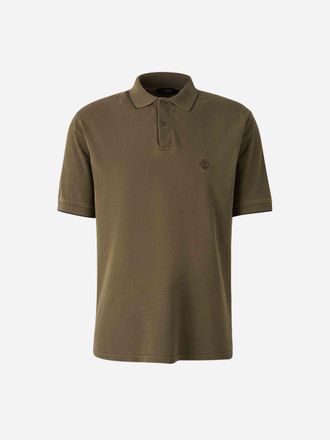 Herno Embroidered Logo Polo