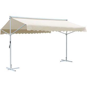 vidaXL Toldo Independiente 4x3 M Color Crema Vidaxl