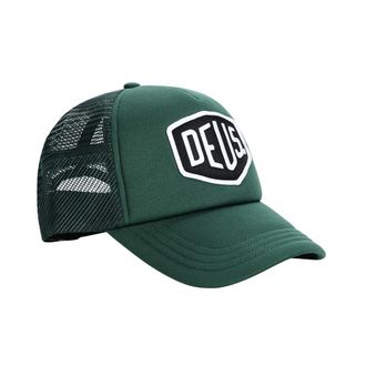 Deus Baylands Trucker - Heren - Petten - Groen - ONE Size - Polyester - Accessoires