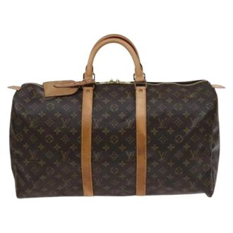 Louis Vuitton Pre-owned Weekend Bags, unisex, Brown, Size: ONE SIZE Pre-owned Keepall bag