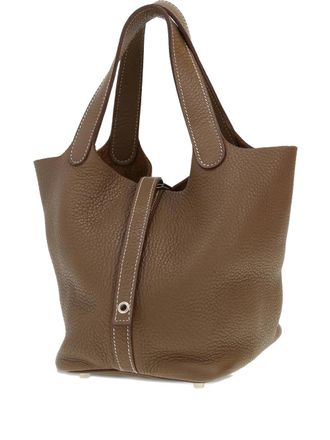 Hermès 2011 Picotin 18 leather mini bag - Bruin