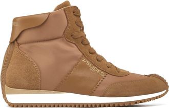 J/Slides Luna High Top Sneaker in Brown at Nordstrom, Size 9.5