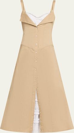Cinq &agrave; Sept Lucil Midi Dress