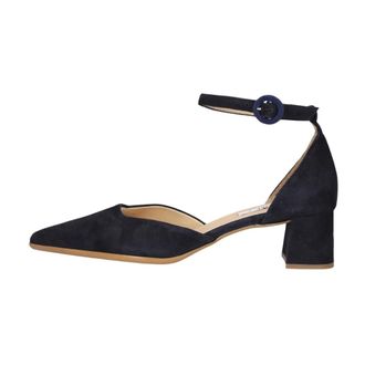 Notre-V Dames, Schoenen, Blauw, Maat: 38 EU Leer