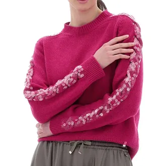 Herno Womens Multicolor Cashmere Sweater Clothing