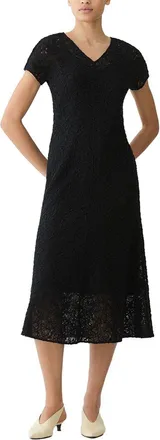 Lafayette 148 New York Embroidered Dress