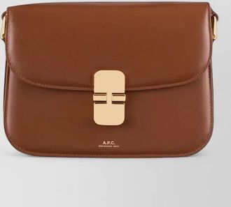 A.P.C. small grace leather shoulder bag