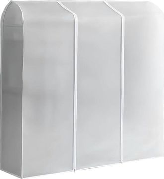 OEM Housse Penderie - Poly&eacute;thyl&egrave;ne Translucide Haute Densit&eacute; - &Eacute;tanche Poussi&egrave;re 270&deg; - Pour Costumes Manteaux Robes - 100 X 50 X 150 Cm