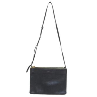 Celine Pre-owned Cross Body Bags, female, Black, Size: ONE SIZE Pre-owned Vintage Shoulder Bag