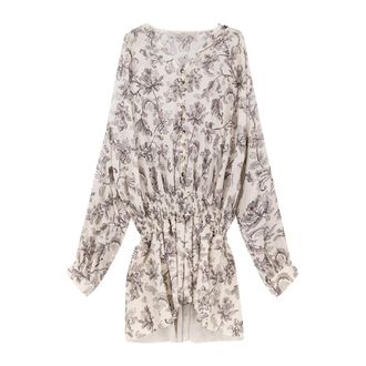 Golden Goose V-neck Short Dress