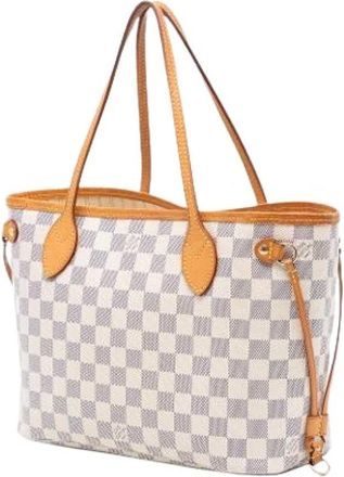 Louis Vuitton Pre-owned Tote Bags, female, White, Size: ONE SIZE Pre-owned Neverfull PM