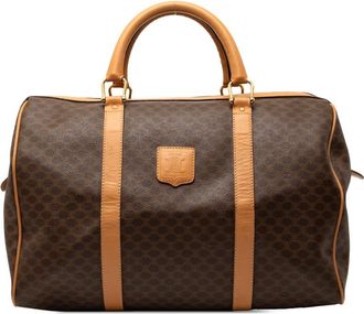 Celine Pre-owned Celine Macadam Coated Canvas Boston Bag Ladies WUIIKA4MO8OH9P02