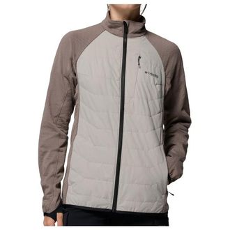 Columbia Arctic Crest II Hybrid Full Zip Fleecejacke f&uuml;r Damen | grau
