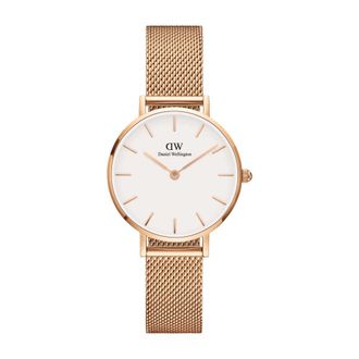 Daniel Wellington Elegante Ros&eacute;gouden Dameshorloge - Dames - Horloges - Geel - ONE Size - Accessoires