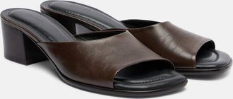 Christophe Lemaire 55 leather mules