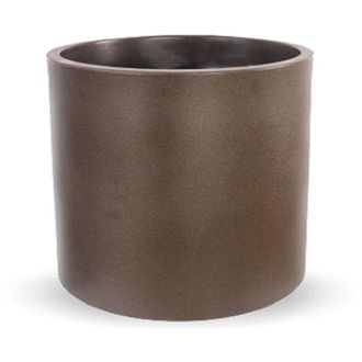 OEM Hortensia 50 Macetero Redondo De Interior Y Exterior Para Plantas Y Flores Muy Resistente Al Paso Del Tiempo. Hecho De Polietileno En Espa&ntilde;a - Bronce