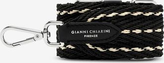 Gianni Chiarini Taschengurt aus Chevron-Stoff Punto 50