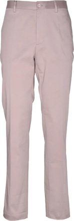 Etro Broek - Heren - Chinos - Roze - XL - Katoen - Broeken