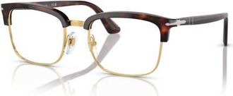 Persol 54mm Rectangle optical glasses in Tortoise at Nordstrom