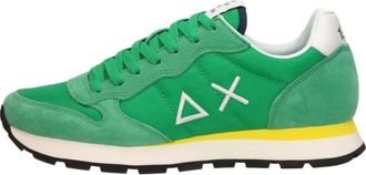 Sun 68 Tom Solid - Heren - Sneakers - Groen - 44 EU - Schoenen