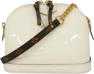 Louis Vuitton Pre-owned Mini Bags, female, White, Size: ONE SIZE Pre-owned Vintage Mini Shoulder Bag