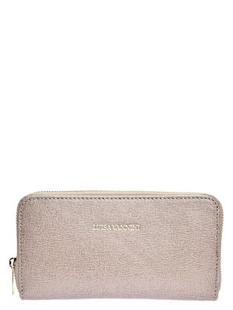 Luisa Vannini Beige Rundleer Tas