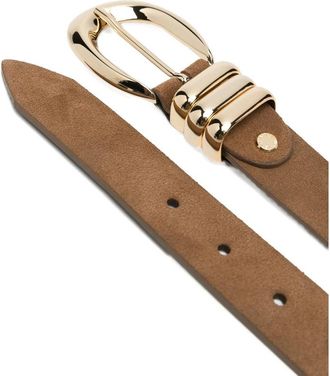 Federica Tosi Suede Belt - Brown