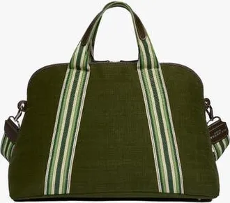 My Style Bags Macari London Duffel Bag in Green at Nordstrom, Size Large