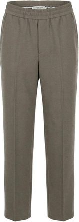 Golden Goose Journey Ms Wide Jogging Pant Pompeo Virgin Wool Chevronne