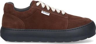 Sunnei Bruine Sneakers - Heren - Sneakers - Bruin - 40 EU - Schoenen
