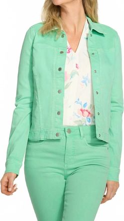 FDJ Womens Thea Twill Jacket In Patina